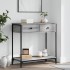 Mesa consola madera de ingeniería gris Sonoma 75x34,5x75
