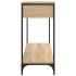 Mesa consola madera de ingeniería roble Sonoma 100x34,5x75