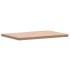 Tablero rectangular de madera maciza de haya 60x40x2,5