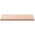 Tablero rectangular de madera maciza de haya 60x40x2,5