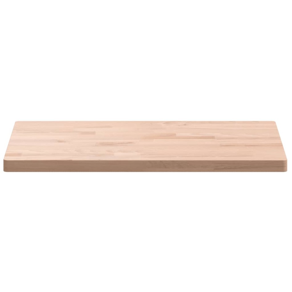 Tablero rectangular de madera maciza de haya 60x40x2,5