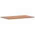 Tablero rectangular de madera maciza de haya 100x60x1,5