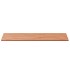 Tablero rectangular de madera maciza de haya 100x60x1,5