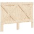 Cabecero de madera maciza de pino 140x104