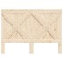 Cabecero de madera maciza de pino 140x104