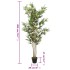 Árbol de bambú artificial con 1380 hojas verde 200
