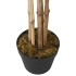 Árbol de bambú artificial con 828 hojas verde 150