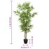 Árbol de bambú artificial con 828 hojas verde 150