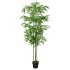 Árbol de bambú artificial con 864 hojas verde 180