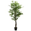 Árbol ficus artificial 630 hojas verde 120 cm