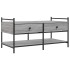 Mesa de centro madera de ingeniería gris Sonoma 99x50x50