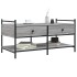 Mesa de centro madera de ingeniería gris Sonoma 99x50x50