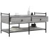 Mesa de centro madera de ingeniería gris Sonoma 99x50x50