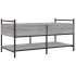 Mesa de centro madera de ingeniería gris Sonoma 99x50x50