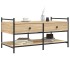 Mesa de centro madera de ingeniería roble Sonoma 99x50x50
