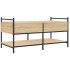Mesa de centro madera de ingeniería roble Sonoma 99x50x50