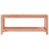 Banco de jardín de madera maciza de abeto Douglas 108x35x45