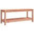 Banco de jardín de madera maciza de abeto Douglas 108x35x45