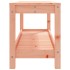 Banco de jardín de madera maciza de abeto Douglas 108x35x45