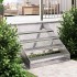 Peldaño de rejilla acero galvanizado 100x24x7