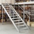 Peldaño de rejilla acero galvanizado 100x24x7