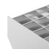 Peldaño de rejilla acero galvanizado 100x24x7