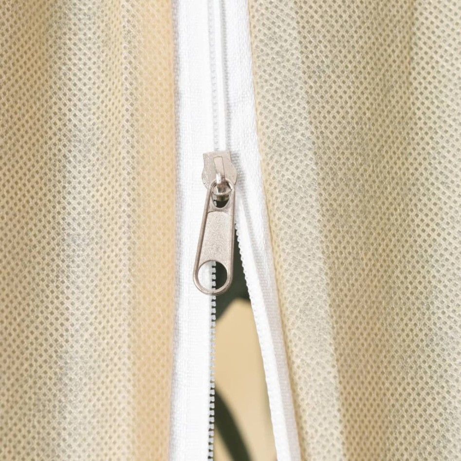 Cubiertas para plantas con cremallera 4 uds 70 g/m² 2,36x2