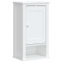 Mueble pared baño BERG madera maciza pino blanco 40x27x71,5