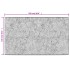 Alfombra lavable antideslizante gris y dorado 150x230