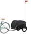 Remolque para bicicleta hierro negro 45