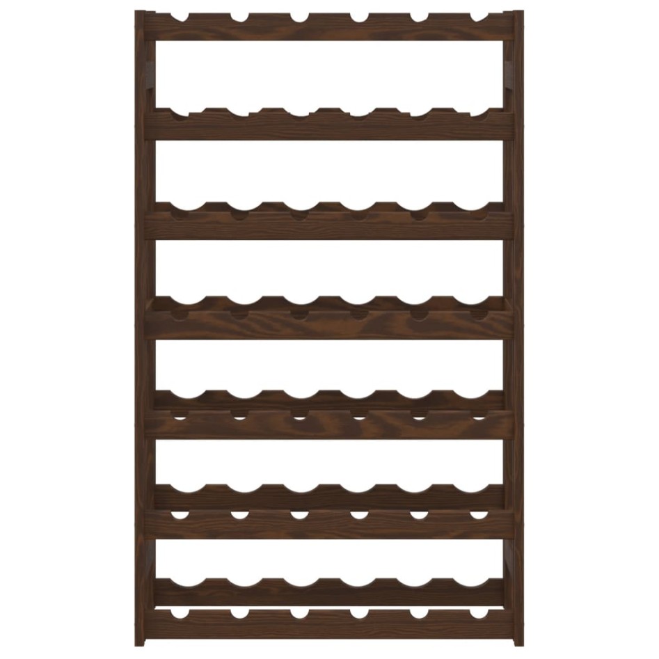 Botellero para 42 botellas madera maciza de pino