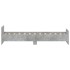 Estructura de cama madera de ingeniería gris hormigón 75x190