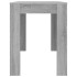 Mesa de comedor madera de ingeniería Sonoma gris 120x60x76