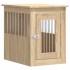 Jaula para perros madera de ingeniería roble Sonoma 45x62x59