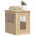 Jaula para perros madera de ingeniería roble Sonoma 45x62x59