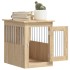 Jaula para perros madera de ingeniería roble Sonoma 45x62x59