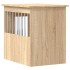 Jaula para perros madera de ingeniería roble Sonoma 45x62x59