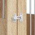 Jaula para perros madera de ingeniería roble Sonoma 45x62x59