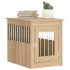 Jaula para perros madera de ingeniería roble Sonoma 55x75x65