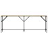 Mesa consola madera de ingeniería roble Sonoma 200x29x75