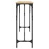 Mesa consola madera de ingeniería roble Sonoma 200x29x75
