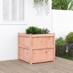 Jardinera de madera maciza Douglas 70x70x70 cm
