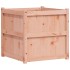 Jardinera de madera maciza Douglas 70x70x70