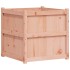 Jardinera de madera maciza Douglas 70x70x70