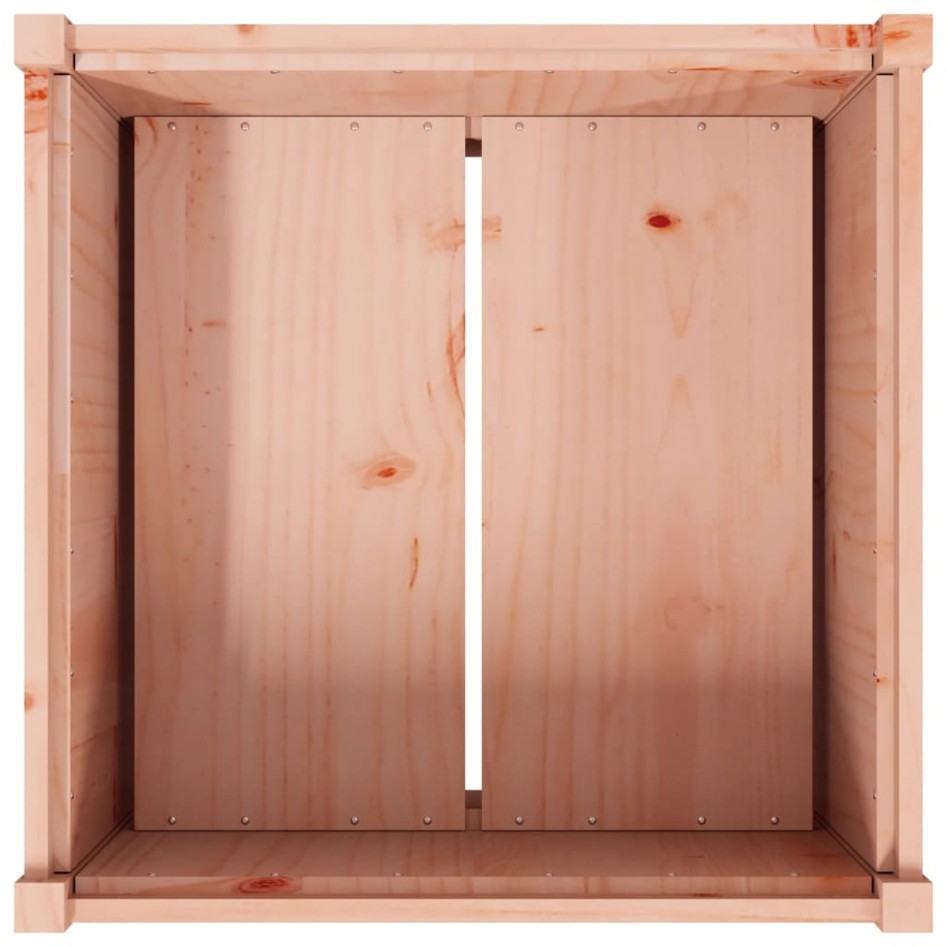 Jardinera de madera maciza Douglas 70x70x70