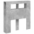 Cabecero LED madera ingeniería gris hormigón 100x18,5x103,5