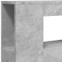 Cabecero LED madera ingeniería gris hormigón 100x18,5x103,5