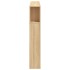 Cabecero LED madera ingeniería roble Sonoma 140x18,5x103,5