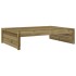 Taburete de jardín madera de pino impregnada 120x80