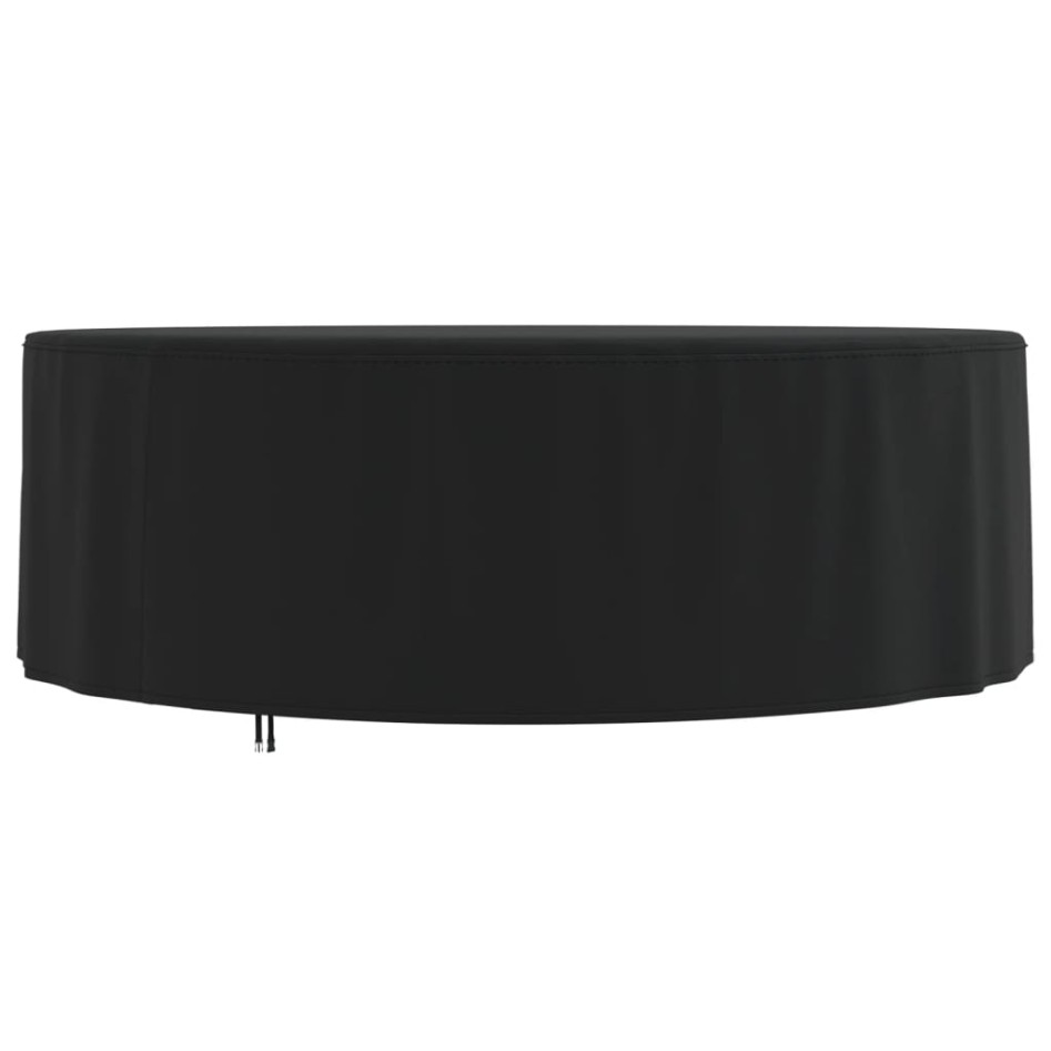 Cubiertas muebles jardín 2 uds tela Oxford 420D Ø 244x71